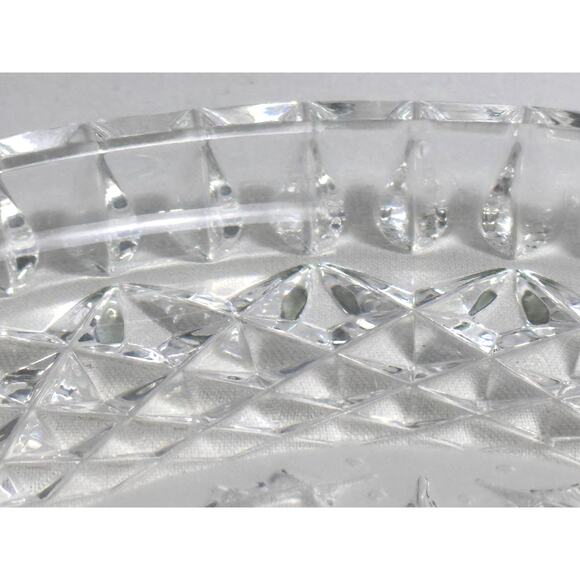 Waterford Crystal Twelve Days of Christmas 1990 Swans-a-Swimming Plate Ireland - Picture 4 of 4